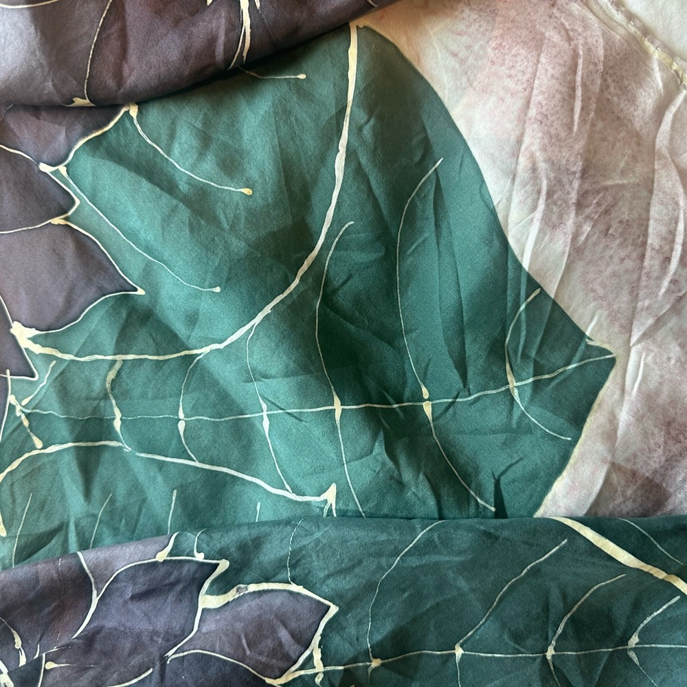 Floral Patterned Scarf - image 6